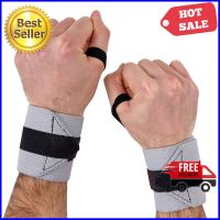 Weight Training Wrist Wrap Strap - Light Grey