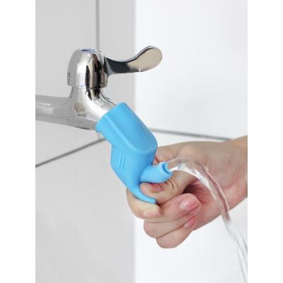 ก๊อกน้ำซิลิโคนขยายปากน้ำคู่มืออ่างล้างจานสาดน้ำขยายอุปกรณ์เสริมมือเจล
