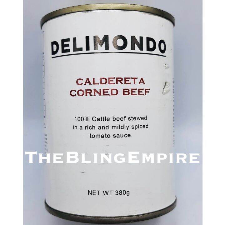 Delimondo Corned Beef Caldereta 380g Lazada PH