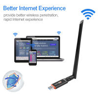 【Clearance sale】 【Deal】 อะแดปเตอร์ USB WiFi ไร้สาย1200Mbps Dual Band 2.4/5Ghz พร้อมการ์ดเครือข่าย802.11AC ทางอากาศ USB3.0ความเร็วสูง