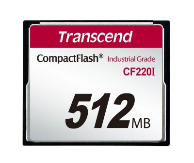 Transcend CF Card 512mb Industrial Grade (ไม่มีแพ็คเกจ) - Compact Flash