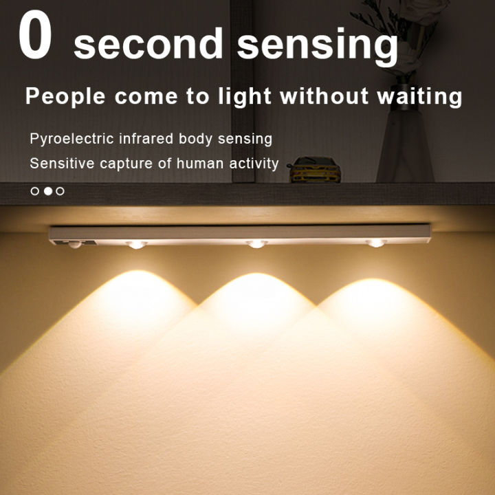 ไฟกลางคืน-led-เซ็นเซอร์แสงร่างกายมนุษย์เซ็นเซอร์วัดแสงโคมไฟแม่เหล็ก-usb-ชาร์จตู้เสื้อผ้าห้องนอนห้องครัวตู้เสื้อผ้าทางเดินแสง