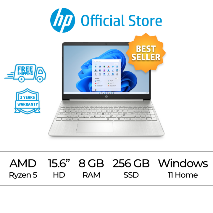 HP Laptop 15s-eq3060AU | 15 inch | Ryzen 3/5/7 | 4/8GB | 256/512GB | Windows  11 | AMD Radeon Integrated Graphics | 100% Free Shipping | 2 Years Warranty  | Free Microsoft Office | Lazada PH