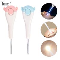 Luminous Ear Scoop Earpick Ear Cleaning Earwax Remover Ear Curette Light Spoon Ear Cleaner Ear Wax Removal Tool Ear nettoyage