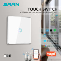 SRAN TUYA EU Wall Wifi Light Switch 1Gang 12Way Smart Switch, Smart Wireless Switch Work With Alexa Home Echo