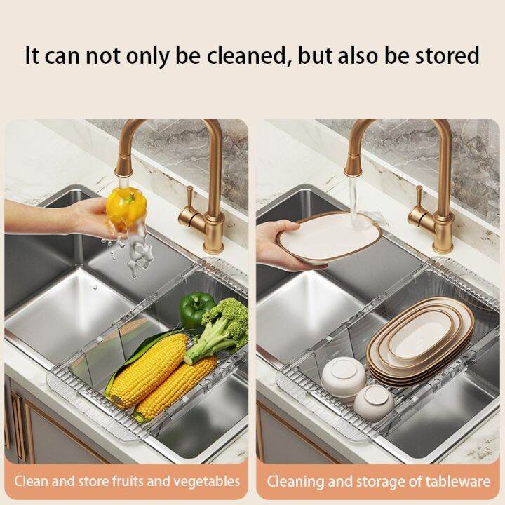 cc-vegetable-washing-basin-drain-basket-retractable-kitchen-plastic-fruit-plate-household-dish-sink-storage-and-filtering