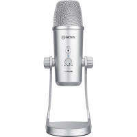 Boya BY-PM700SP USB microphone Condenser ไมค์อัดเสียง ไมโครโฟน ใช้สำหรับ Lightning/ Type-C/ computer ของแท้100% QCom