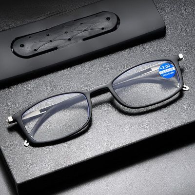 2023 Metal Anti Blue Light Reading Glasses For The Elderly Portable Mobile Phone Holder +1.0 To +4.0