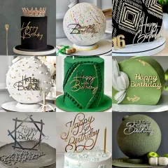 Luxury Bags Birthday Cake Decoration Decoration Top Hat Queen