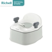 Bô vệ sinh kèm Bệ lót thu nhỏ bồn cầu Richell chất liệu Kháng khuẩn có Tay
