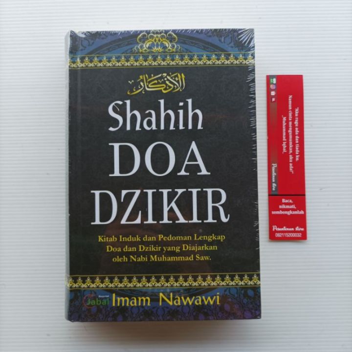 Buku Original Buku Shahih Doa Dan Dzikir Kitab Induk Dan Pedoman Lengkap Doa Dan Dzikir Yang