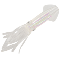 25Pcs Glow Luminous Silicone Squid Lures Soft Squid Skirt Bait Artificial Lure for Saltwater Fishing