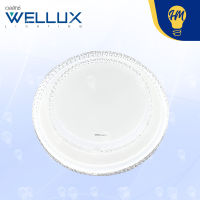 Wellux โคมไฟติดเพดาน LED 24w./40w. เปิดได้ 3 แสง (แสงขาว แสงคูลไวท์ และแสงวอร์มไวท์) โคมไฟเพดาน LED โคมติดเพดาน โคมไฟ