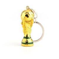 2018 World Cup Russia Trophy Key Ring Souvenir Soccer Keychain