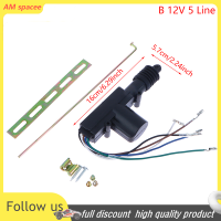 ? AM ระบบล็อคกลางในรถมอเตอร์ไฟฟ้ากระแสตรง12V 24V, 4001อเนกประสงค์สำหรับมอเตอร์ล็อคประตูรถยนต์ + ขายึด