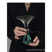 Mushroom special-shaped wine glass niche design glass ins blogger with the same champagne glass glass