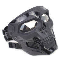 Skull Bearers Mask Glass Fiber Nylon Impact Resistance Paintball Bicycle Combat Game Fits for FAST Helmet