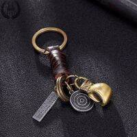 ㍿ 2022 New Boxing Glove Pendant Leather Keychain for Keys Car Key Chain Key Ring Holder Finder Keyring Trinket Cover Mens Jewelry