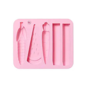 4 Pack Assorted Crayon Molds Cavity 3D Crayon Silicone Mold