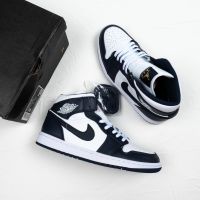 RT HOT 【Original】 ΝΙΚΕ J- 1 MID Obsidian Mens and Womens Casual Basketball Shoes Sports Shoes (Free Shipping)