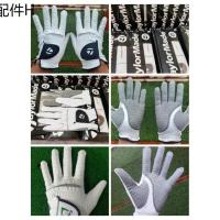 ☼ถุงมือนักกอล์ฟชายTaylormade Genuine Cabbreta leather Golf Gloves with anti-slippery fabric♬