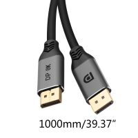 DisplayPort 1.4 Cable 8K 4K HDR 60Hz 144Hz Display Port Adapterสำหรับวิดีโอพีซีแล็ปท็อปทีวีDP 1.4 DisplayPort Cable