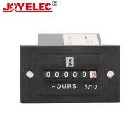 SYS-2 DC 10V-80V AC 100-250V Black Industrial Accumulate Cumulative Timer Hour Meter