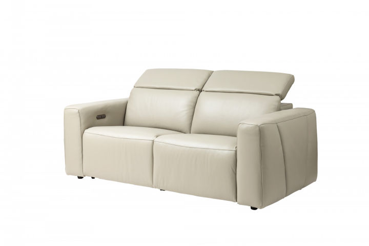 modernform-โซฟา-khloe-recliner-ปรับไฟฟ้า-3s-หุ้มหนังแท้สีเทาอ่อน