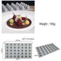 ฟองดองท์แม่พิมพ์ซิลิโคนสำหรับราสเบอร์รี่3D 35หลุมช็อคโกแลตลูกกวาดกัมเพสต์ดินโพลิเมอร์เครื่องมือตกแต่งคัพเค้กเค้กงานศิลปะน้ำตาลสำหรับอบในครัว