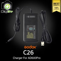 Godox Charger C26 - AC Adapter For Godox AD600Pro  ที่ชาร์ตสำหรับแฟลช AD600 pro