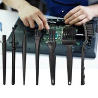 【】 zsdcpt 7pcs/set Portable Handle Anti Static Brush ing Brush for Electronic Repair N58C