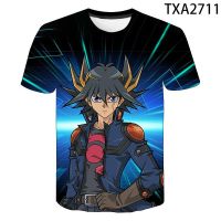 Casual Game Yu Gi Oh Cartoon 3D T Shirts Tops Streetwear Short Sleeved Printed T-shirt Men Women Cool Trendy Clothes Oversized