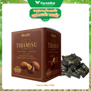 Socola Tiramisu Almond Dark Chocolate 100g Beryl s