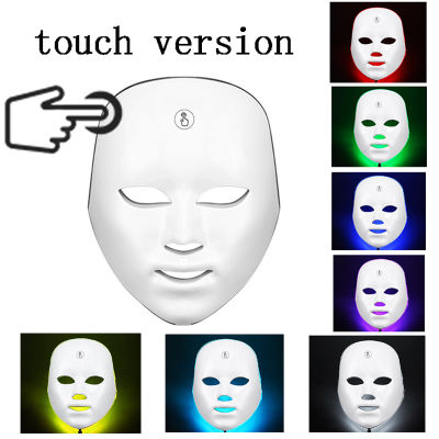 Touch version Led 7Colors Led Light Tpy Skin Rejuvenation Tpy Wrinkle Acne Tighten Instrument Facial Massage