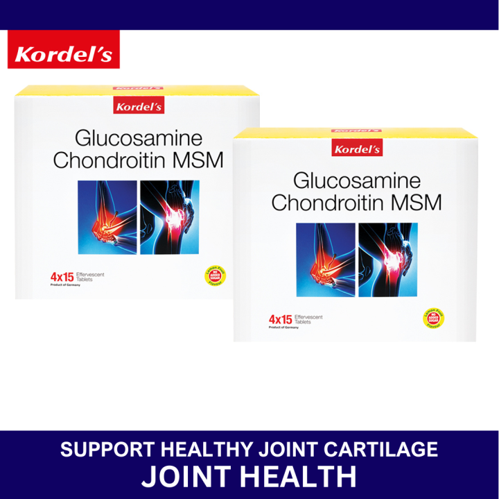 (Exp 10/24) Kordel's High Strength Glucosamine 750mg + Chondroitin