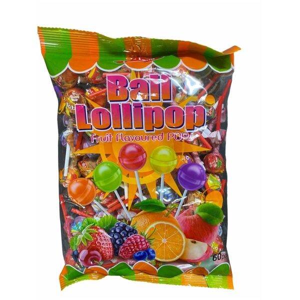 Akiko Ball Lollipop Fruit Flavoured Pops 60’s | Lazada