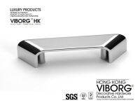 (4ชิ้นล็อต) 96mm Viborg โลหะผสมสังกะสีลิ้นชักจับและคณะรัฐมนตรีจับและลิ้นชักดึงและคณะรัฐมนตรีดึง SA-02S