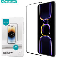 Nillkin กระจกกระจกนิรภัยป้องกันทุกสัดส่วน สำหรับ Xiaomi Poco F5 Pro Redmi K60 Pro K60E 12T Pro 12T Redmi K50 Ultra Note 12 Turbo A2+ A2 9H ปกป้องหน้าจอ0.33MM 2.5D CP + Pro ฟิล์มป้องกันลายนิ้วมือครอบคลุมเต็ม