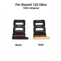 ถาดซิมการ์ด TF 100% ของแท้เหมาะสำหรับ12S Ultra 12Sultra Sd/ อะไหล่ฝาครอบตัวอ่านถาดวางการ์ด SIM TF