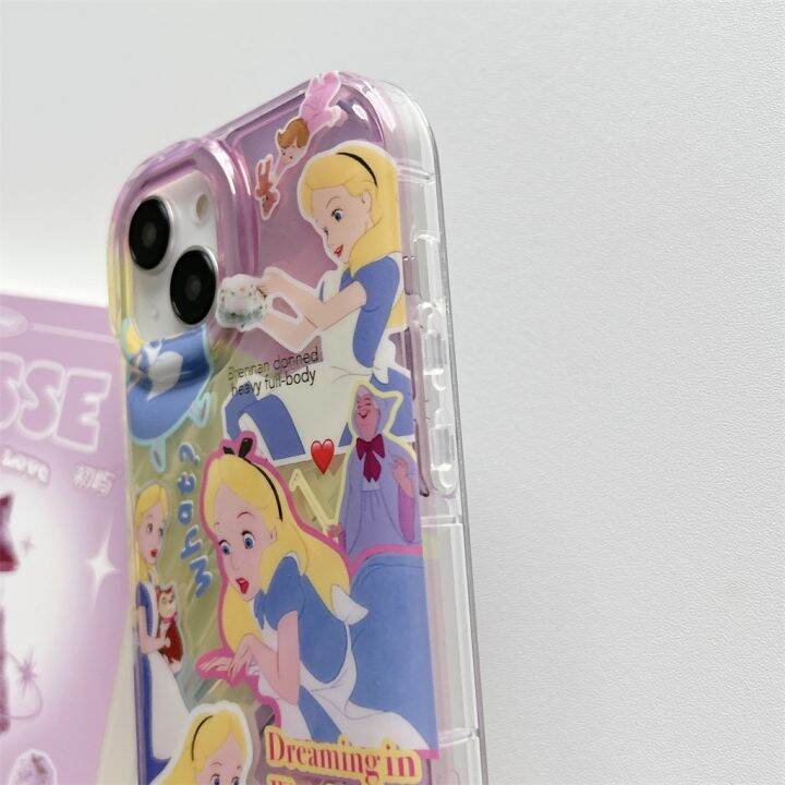 เคสโทรศัพท์มือถือ-tpu-แบบนิ่ม-ลายเลเซอร์-สําหรับ-iphone-14-pro-max-13-pro-max-12-pro-max