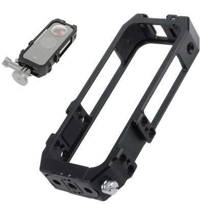 Aluminum Alloy Protective Cage For Insta 360 ONE X2 Camera Frame Mount For Insta360 ONE X2 Action Camera CNC Protective Cages