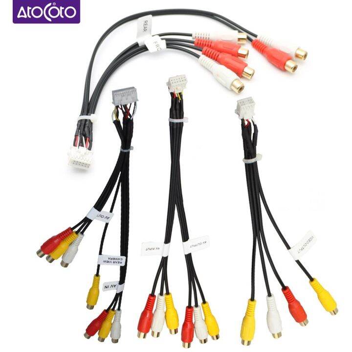 For KENWOOD Car Stereo Radio CD Navigation 10 12 14 20 Pin Plug RCA AV