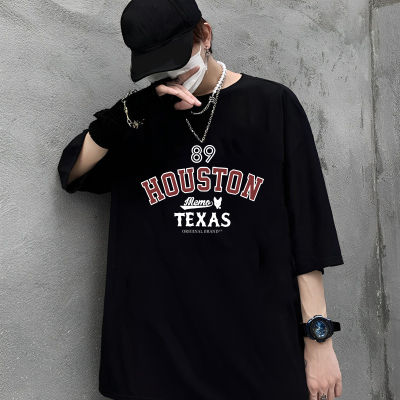 เสื้อยืด Unisex คุณภาพดี   (S-5XL) ผ้าฝ้าย 100%    ลด เสื้อยืด Memo ผ้า Supersoft Lite รุ่น Houston