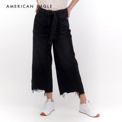American Eagle Wide Leg Crop Jean กางเกง ยีนส์ ผู้หญิง ครอป ขากว้าง (WWI 043-3208-038)