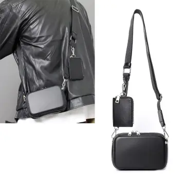 ZARA Mens Black Nylon Crossbody Bag (7.5in X 9in) | eBay