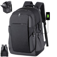 CFUN YA Luxury Mens Laptop Backpacks 15.6 Inch Computer Bag Business Travel Bag Waterproof School Backpack Large Men Bagpack