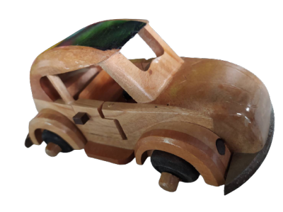 #pw01# โมเดลรถยนต์ประดิษฐ์ รถยนต์ไม้ ขนาด 18x10x9 cm. 1 คัน โฟล์คสวาเกน VOLKSWAGEN งานหัตถกรรม ของสะสม ของขวัญ โมเดลรถ ตุ๊กตา ของเล่น