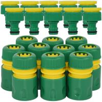 KESLA 1/2inch Hose Garden Tap Water Hose Pipe 16mm Quick Connector Fitting w/ 1/2&amp;3/4 Adapter Repair Watering Greenhouse Watering Systems Garden H