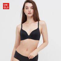 UniqloPMIC บราแหวนไร้โลหะสำหรับผู้หญิง (น้ำหนักเบา) รองรับ3D ได้อย่างนุ่มนวลบรากระชับ459634