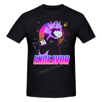 Anime My Hero Academia Endeavor Retro Boku No Hero Academia T Shirt Clothing Cotton Sweatshirts Graphics Tshirt